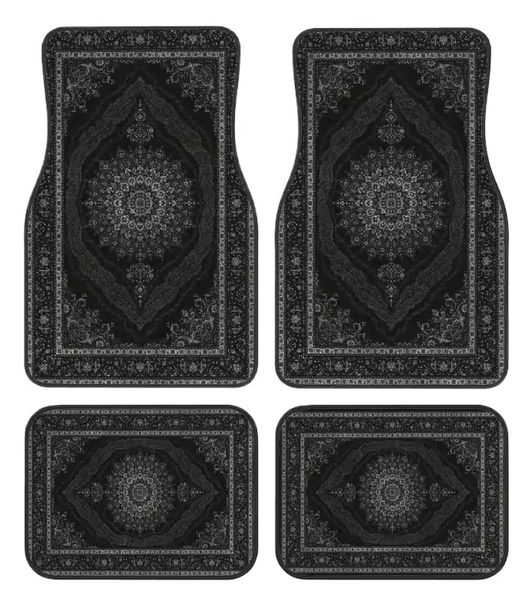 Trending mosaic car mats